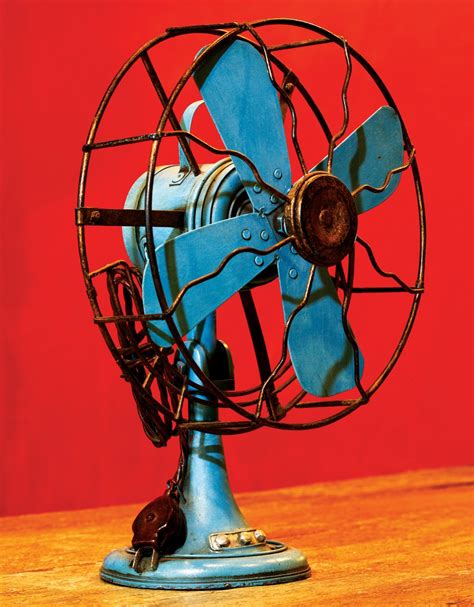 blue metal box fan what year were they made|Vintage Westinghouse Fan (Identification & Value Guide).